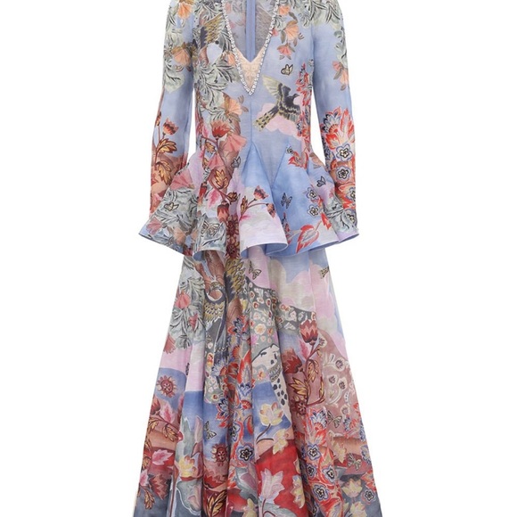 Zimmermann illustration gown